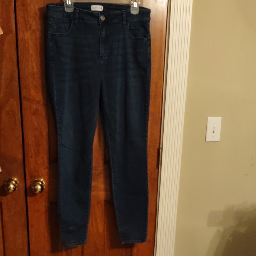 Cello Women's Deep Blue Skinny Jeans